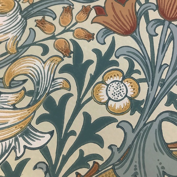 NEW (2 Rolls) Morris & Co. Golden Lily Wallpaper - Picture 11 of 11